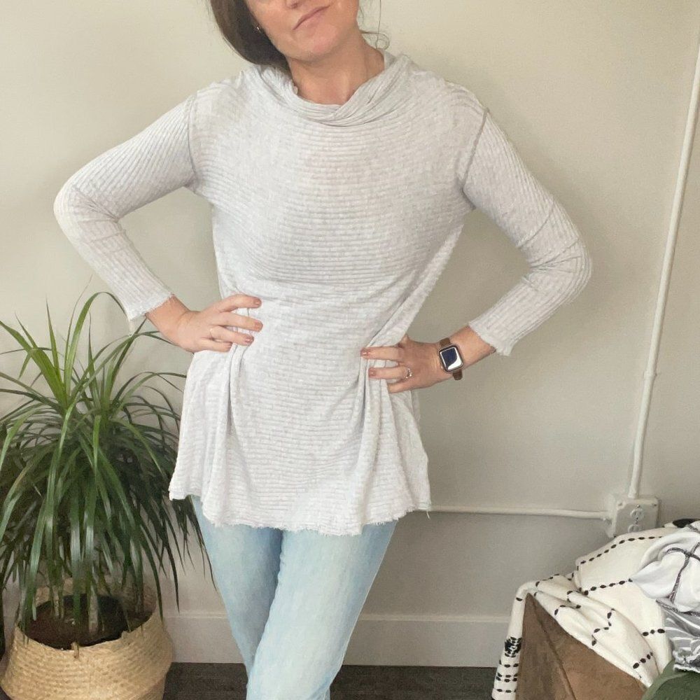 Free People Lover Rib Split Back Pullover- see description - Picture 13 of 16